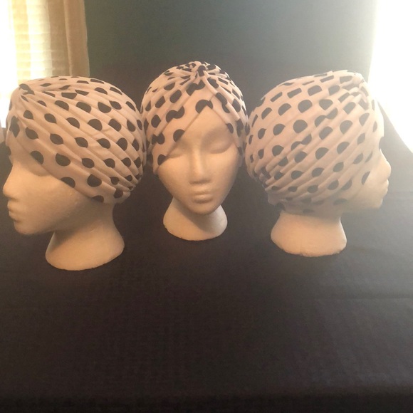 POLKA DOT TURBAN - Picture 4 of 6